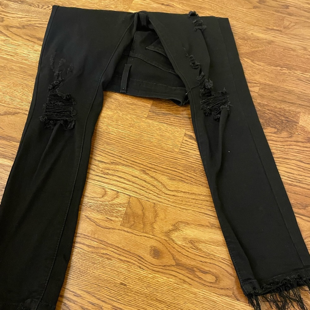 Just Black ripped jeans